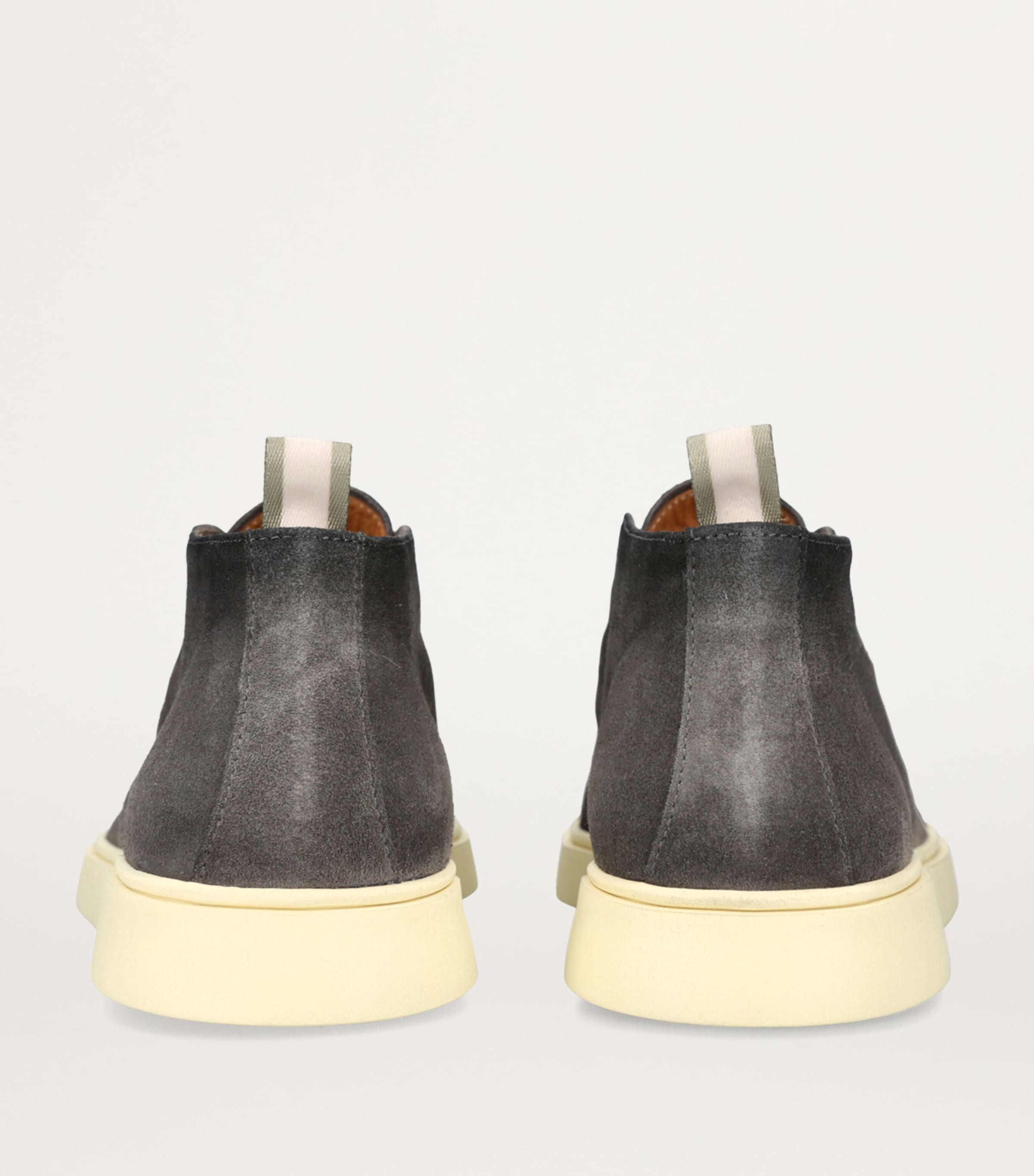 Officine Creative Suede Bones Ankle Boots