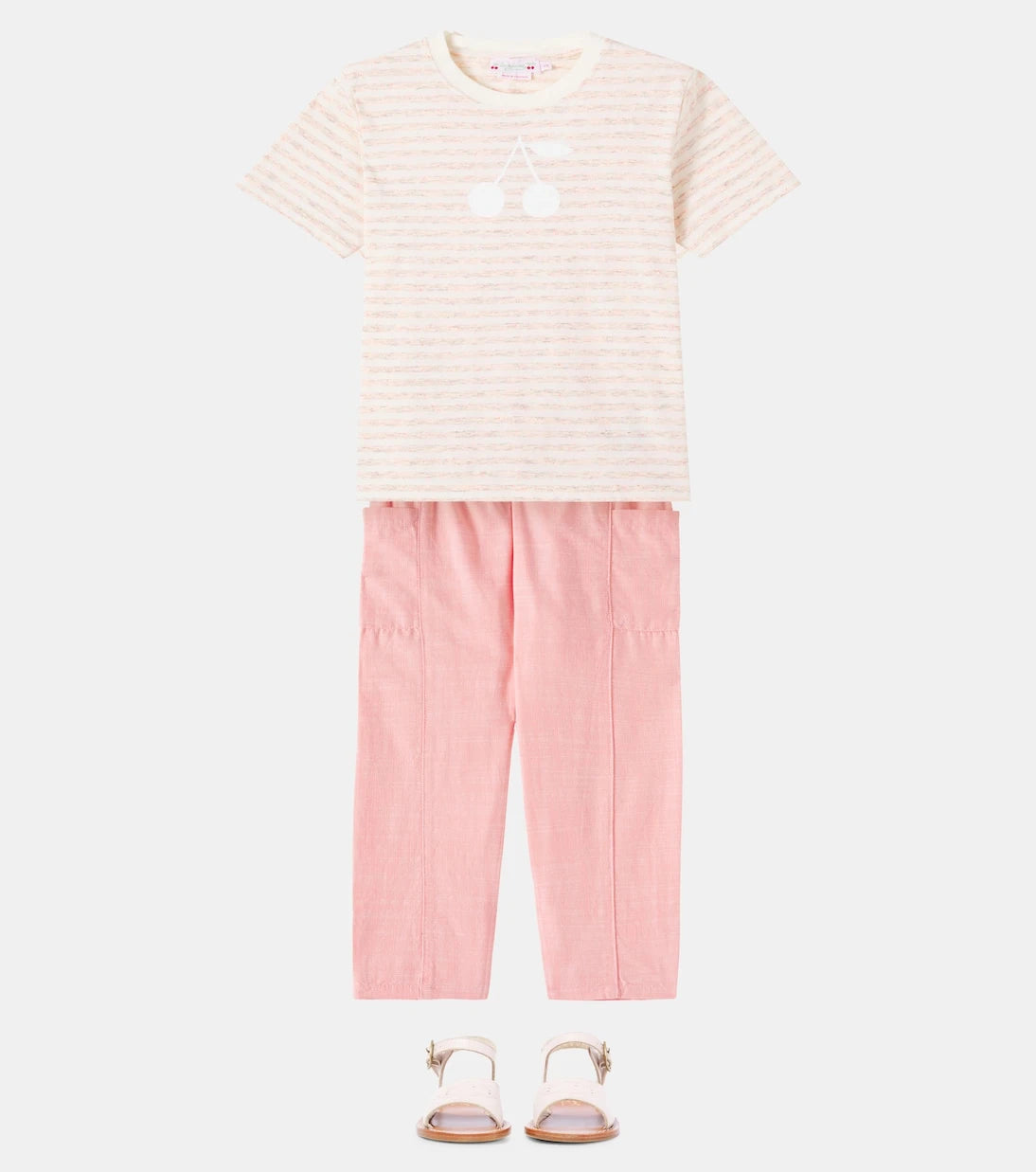 Bonpoint - Thida printed cotton-blend T-shirt