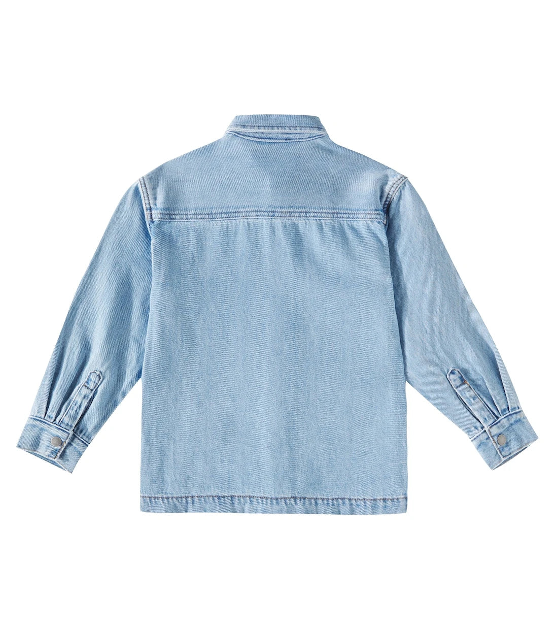 Stella McCartney Kids - قميص دنيم مطبوع