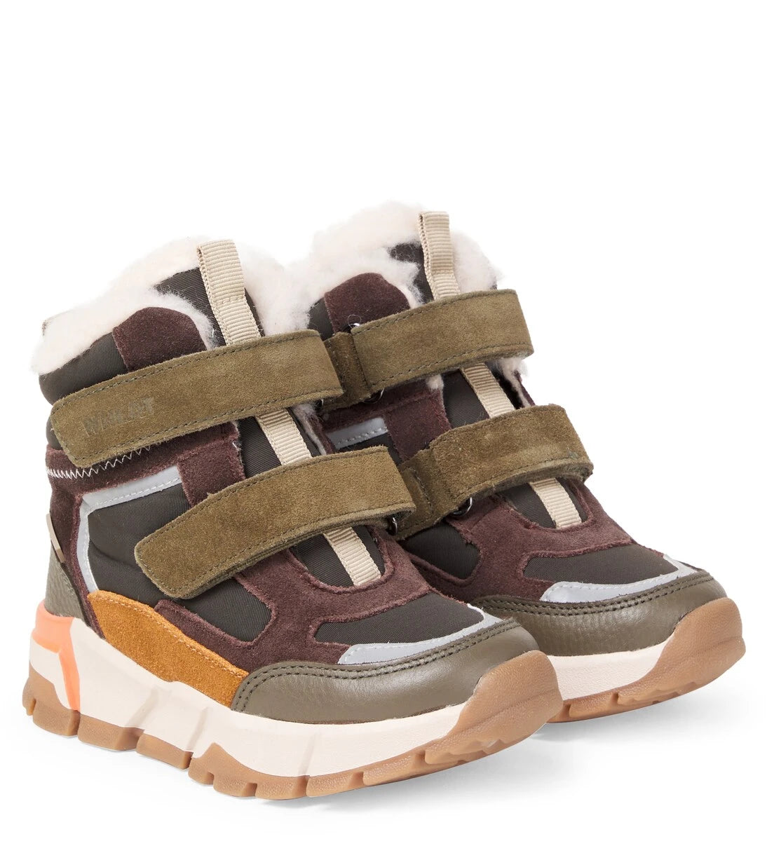 Wheat - Lucka Tex leather-trimmed boots
