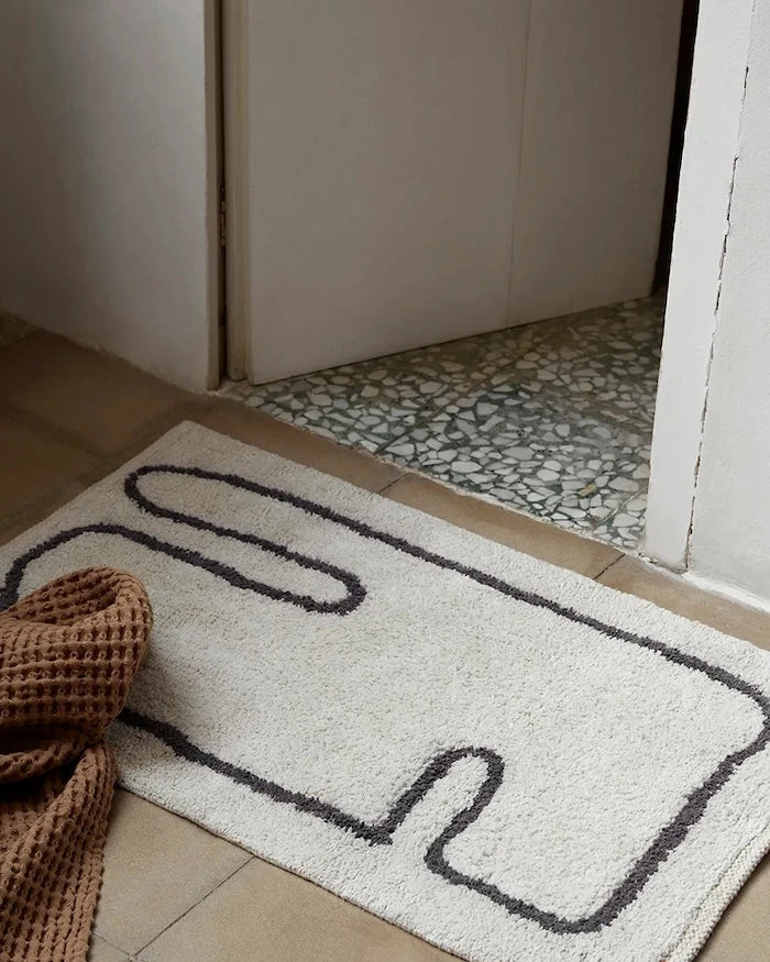 ferm LIVING Lay Pamuk Kilim