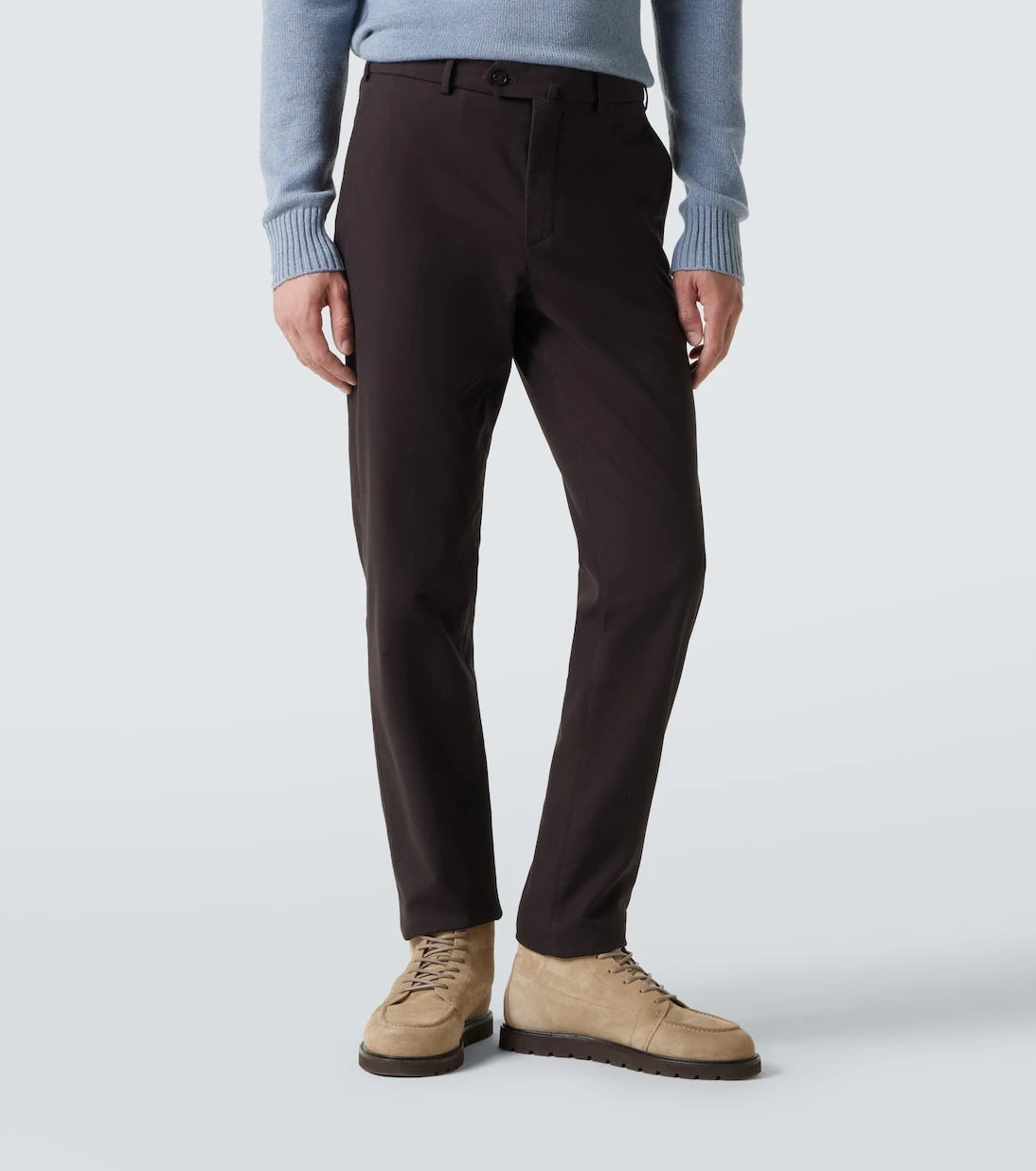 Loro Piana - بنطال تشينو كارلو من مزيج القطن