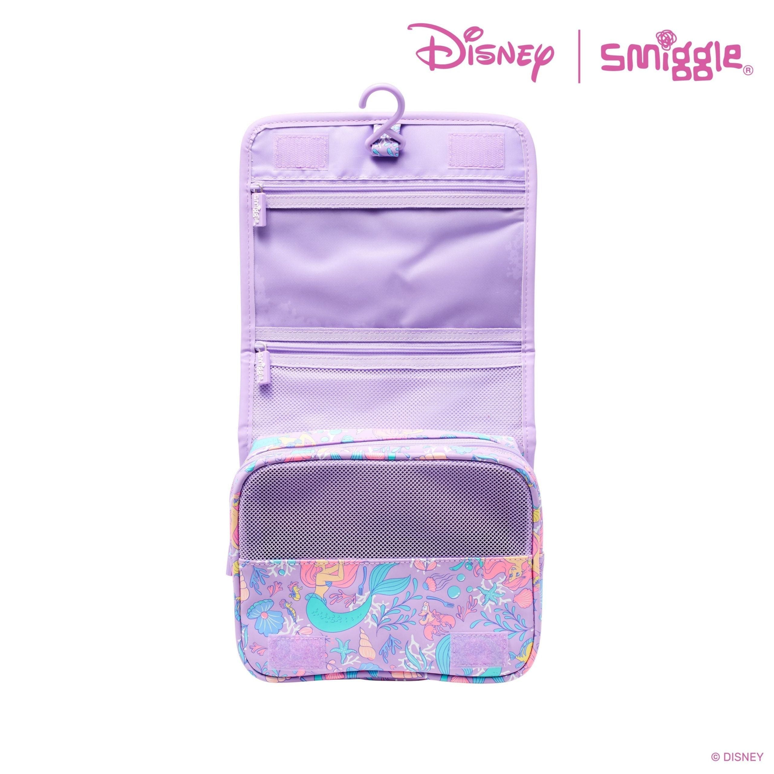 Smiggle - Disney Prensesi Ariel Seyahat ve Tuvalet Çantası