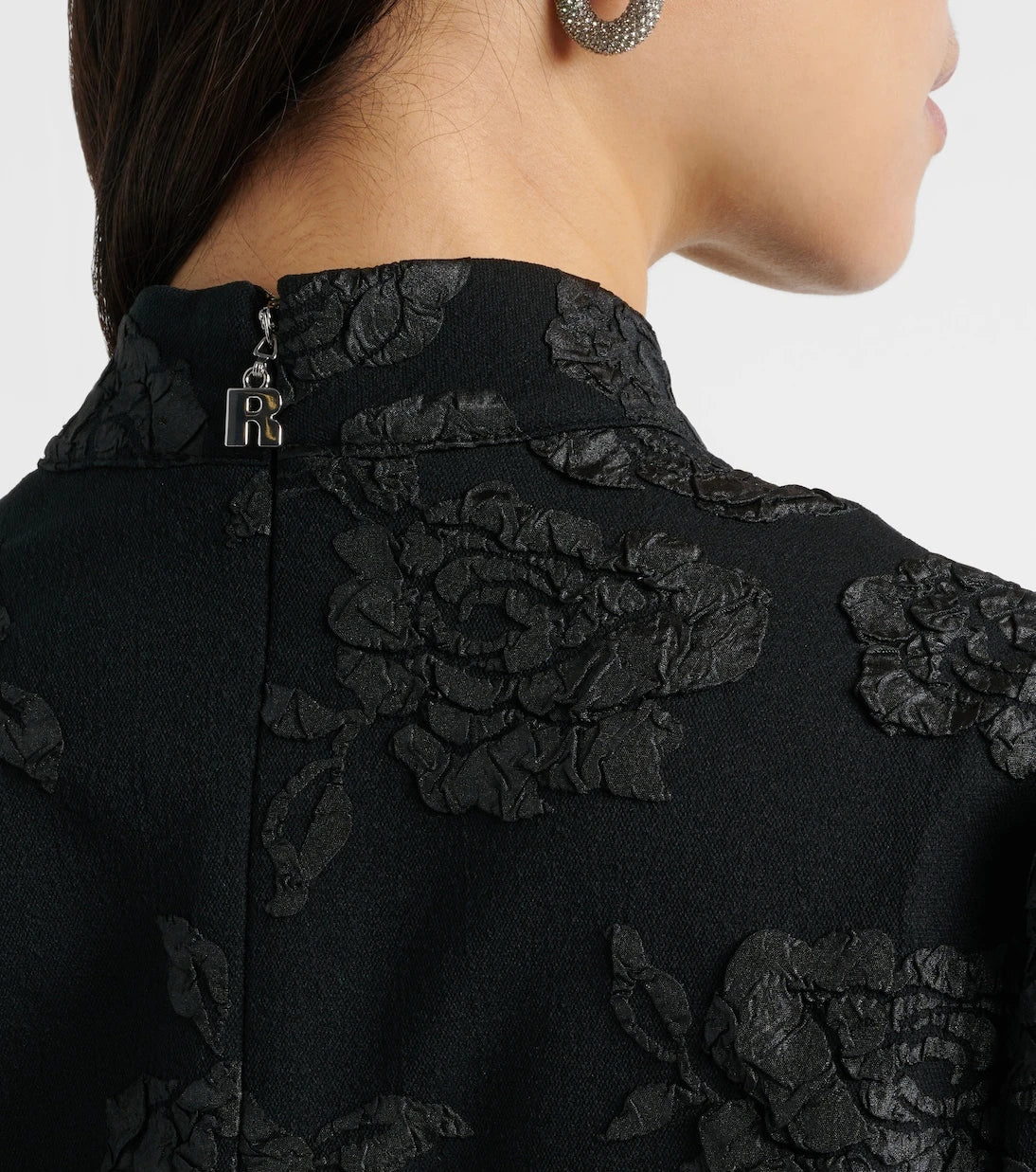 Rotate - Jacquard midi dress