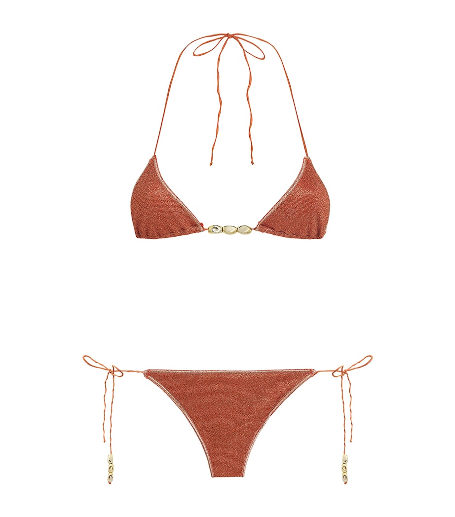 Orange Glazed Lumière Bikini
