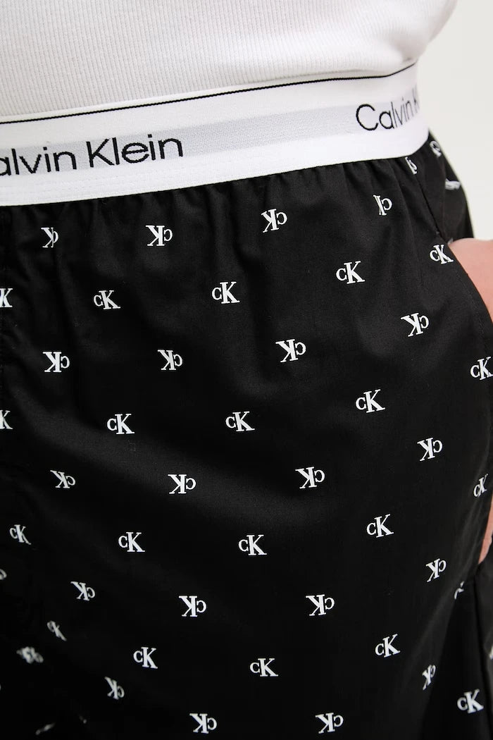 Calvin Klein Underwear erkek pamuklu kısa pijama altı
