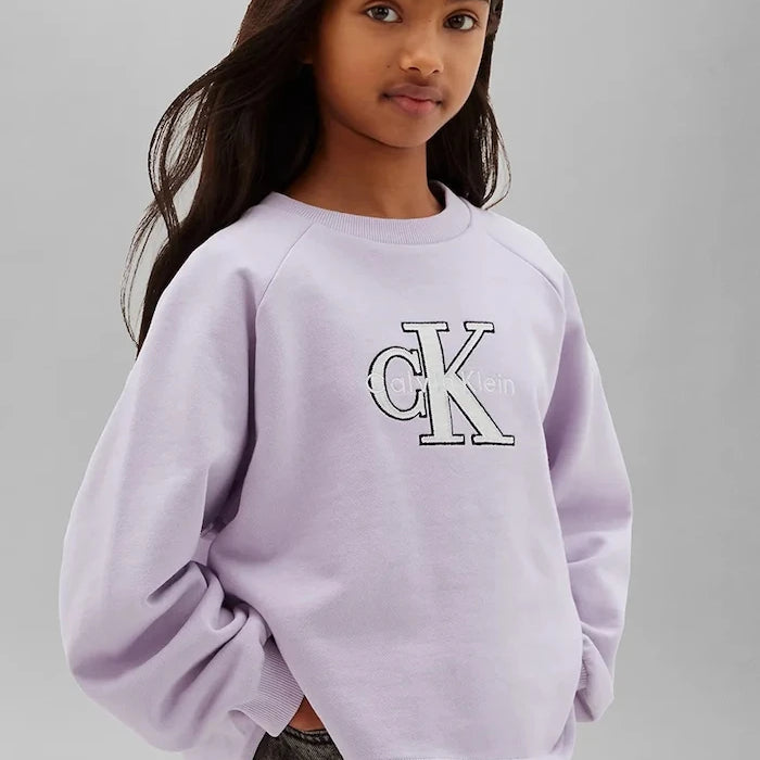 Calvin Klein Jeans суичър за деца от памук