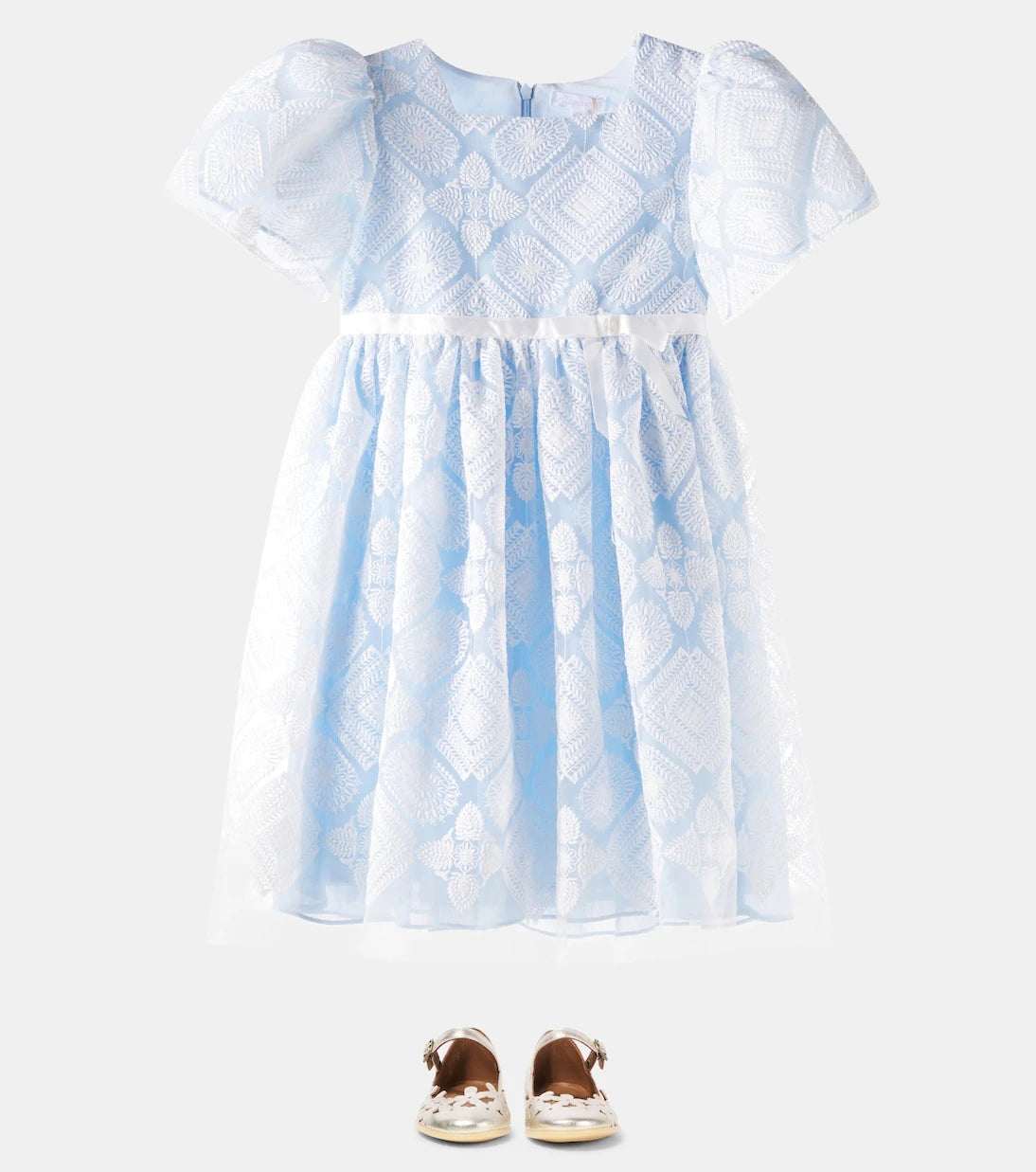 Patachou - Embroidered tulle dress