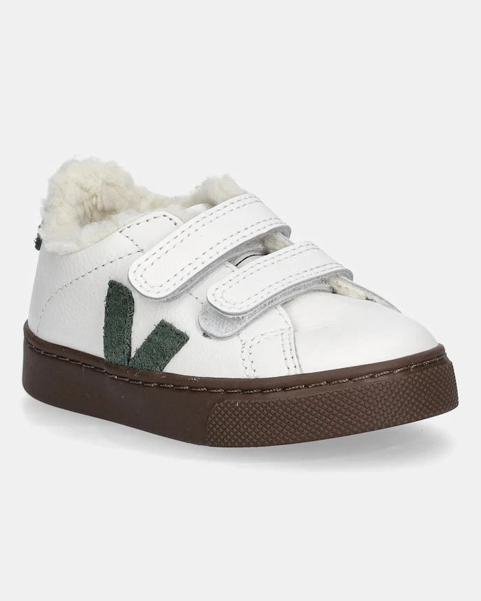Çocuk deri spor ayakkabı Veja Small Esplar Winter