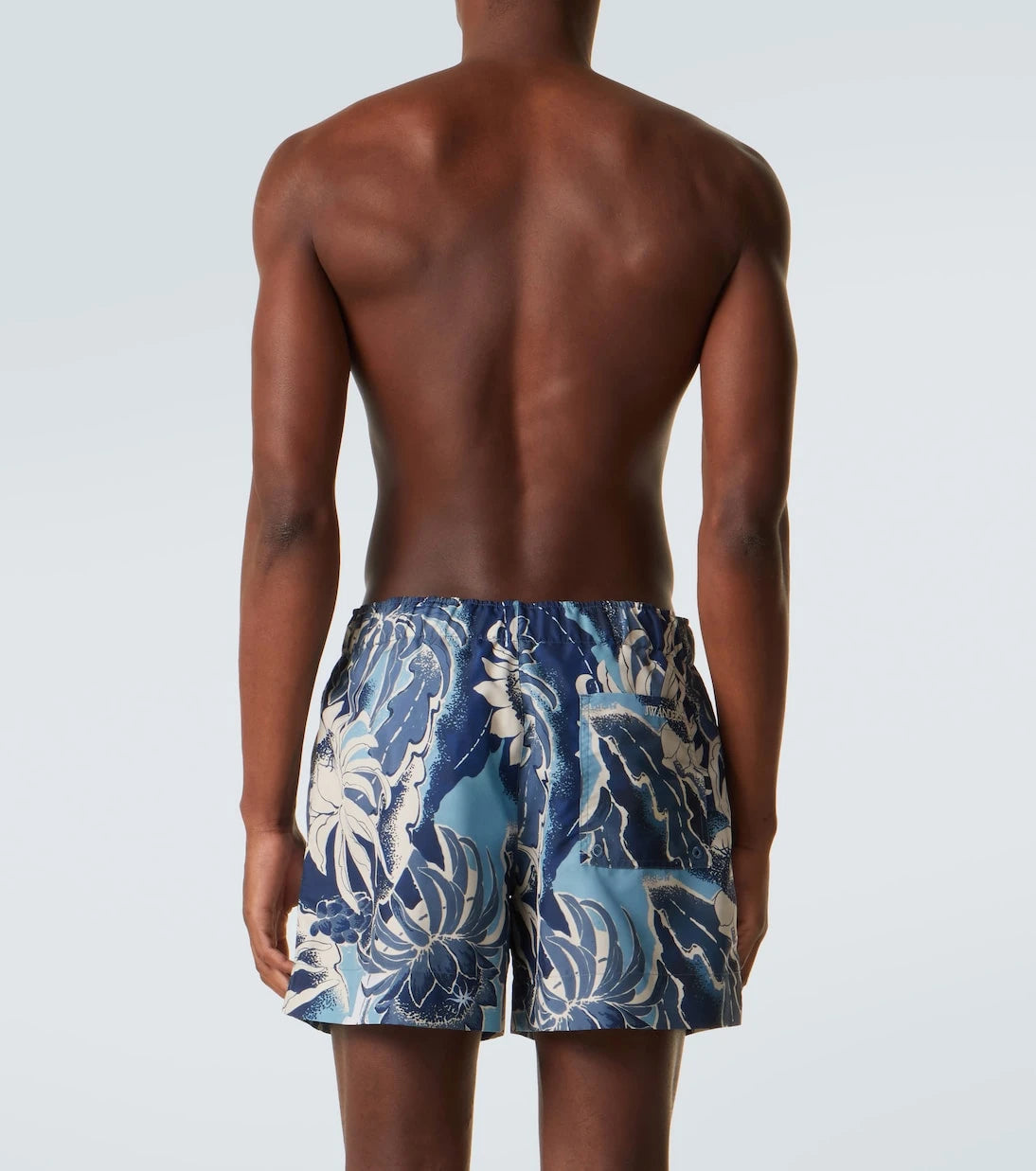 JW Anderson - Floral cotton swim trunks