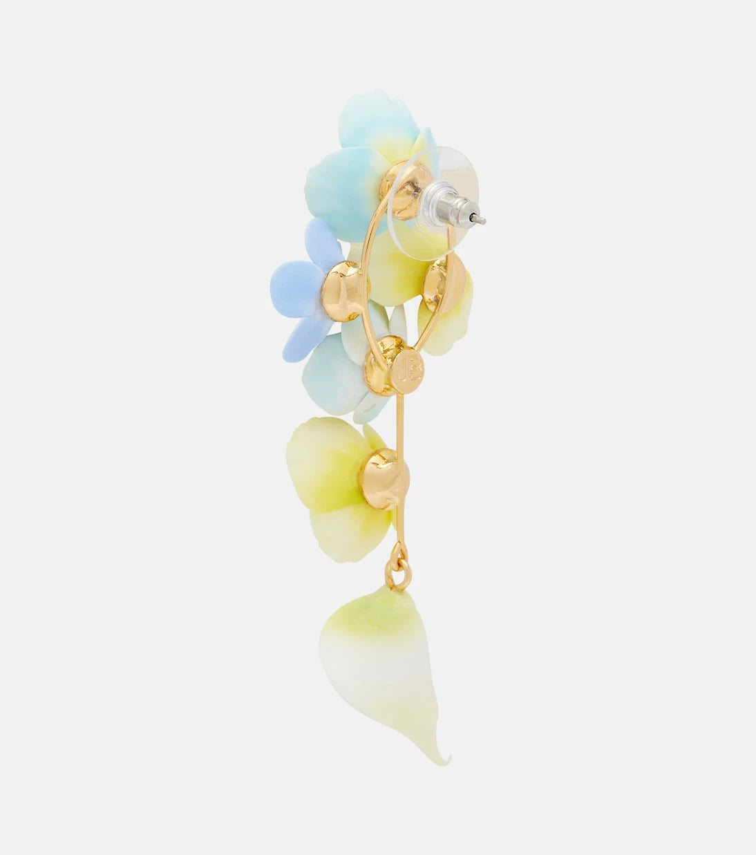 Jennifer Behr - Anarosa embellished floral drop earrings
