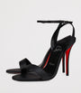 Christian Louboutin Black Miss Z Nappa Leather Heeled Sandals 100