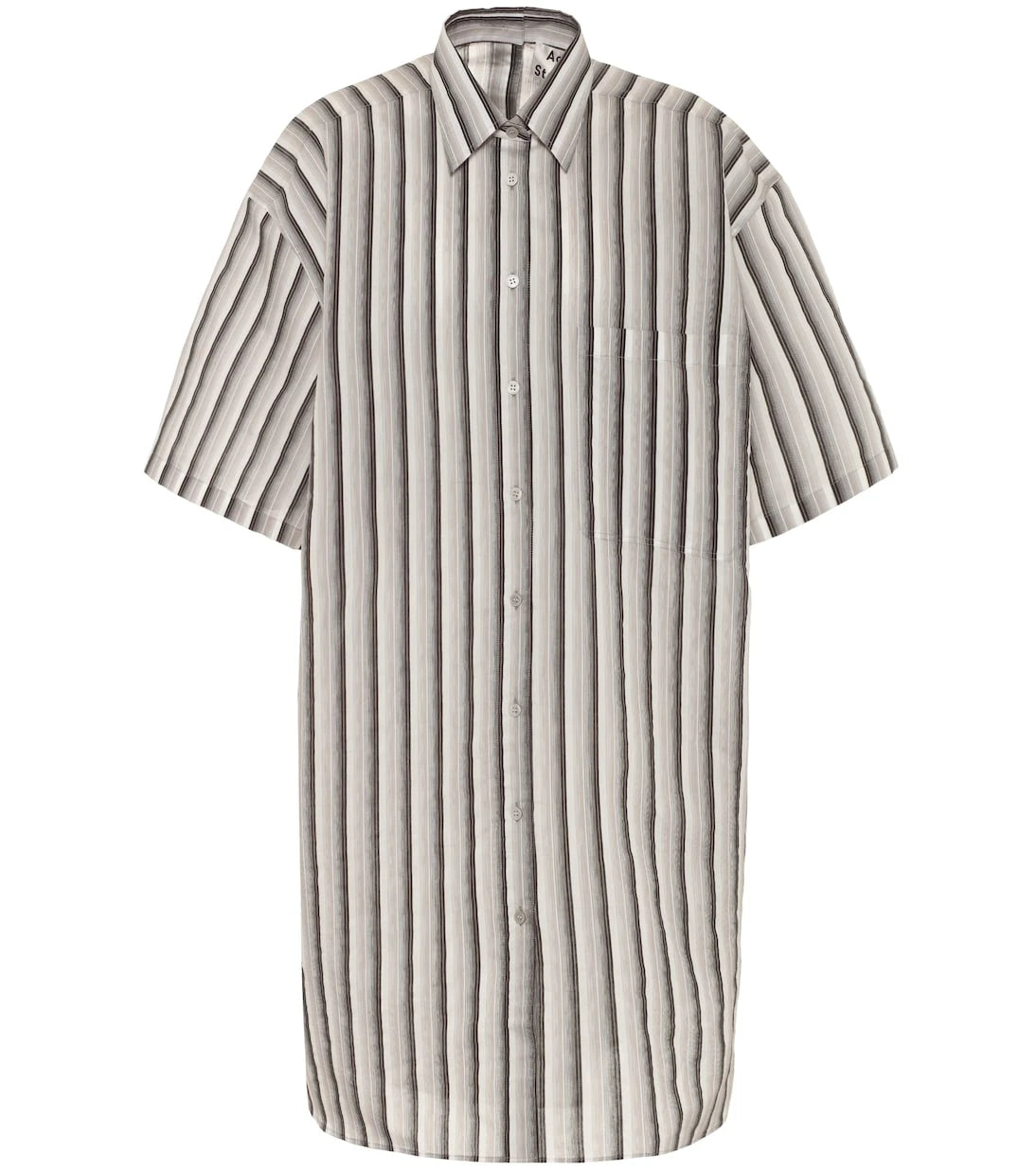 Acne Studios - Striped cotton-blend shirt