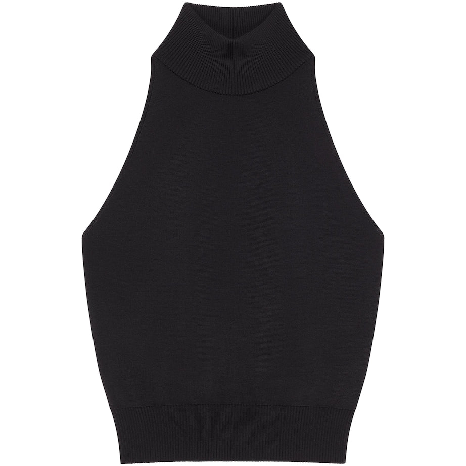 Givenchy Black Knitted Tank Top