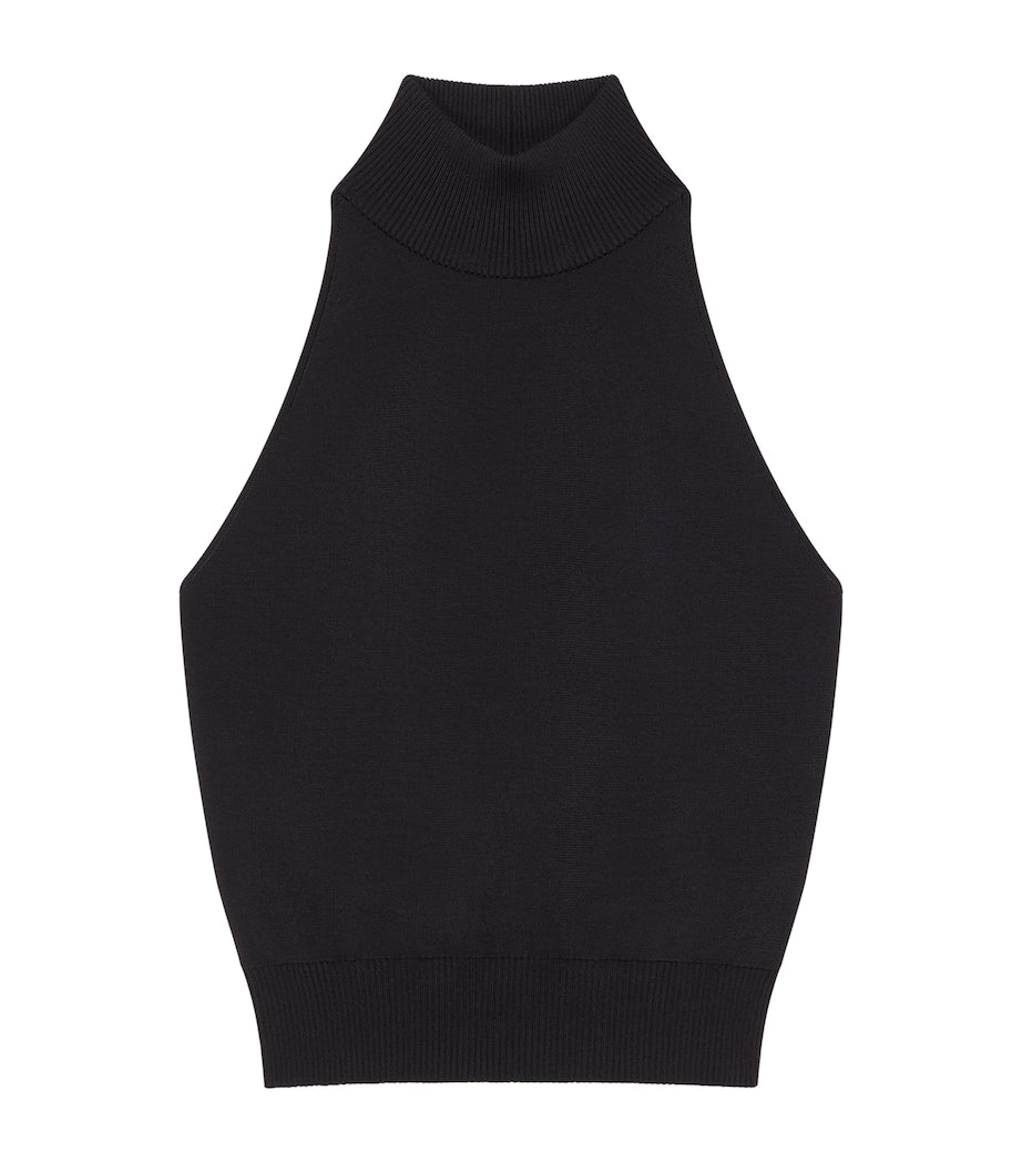 Givenchy Black Knitted Tank Top