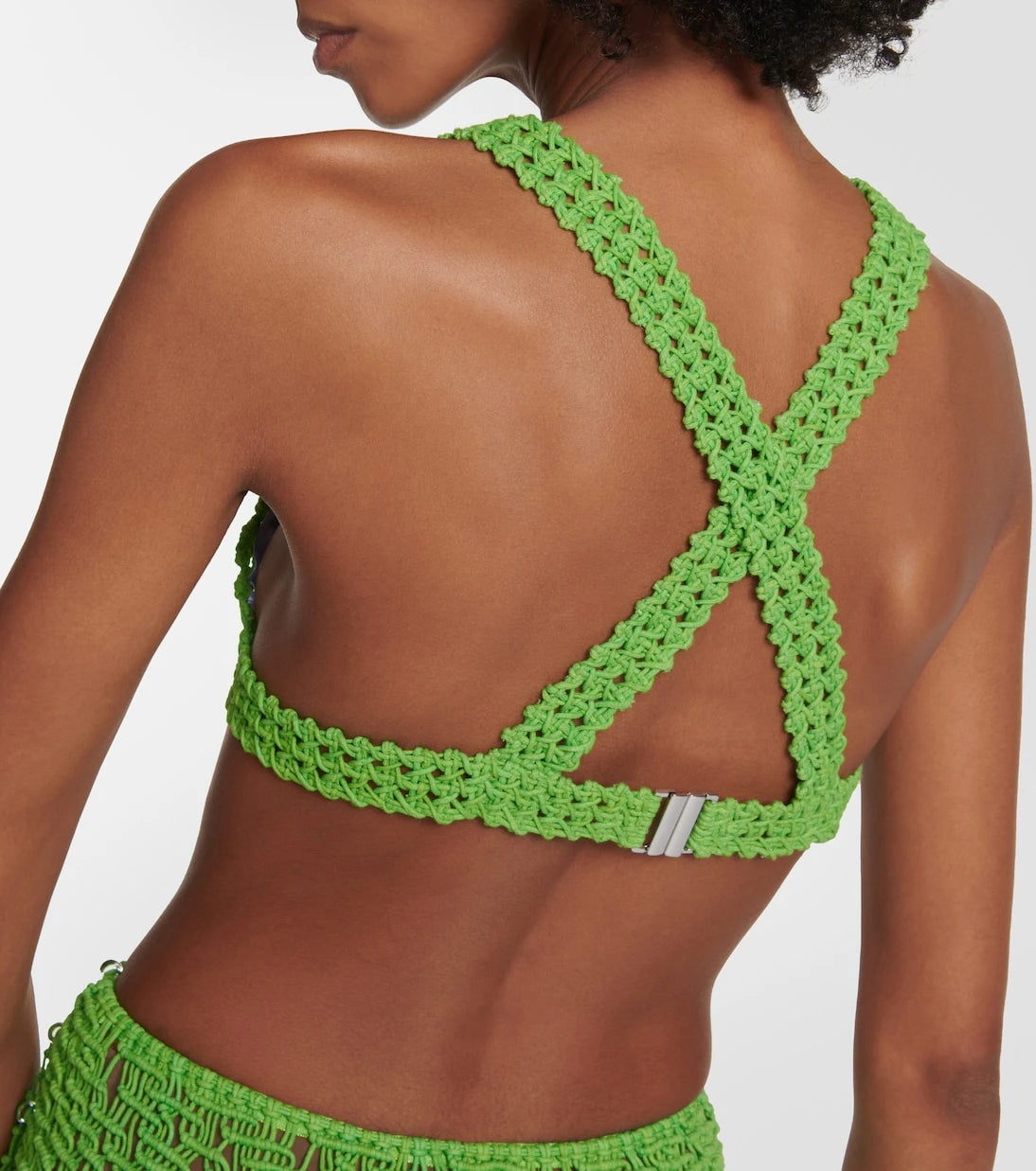 Roberta Einer - Element crochet cotton bralette