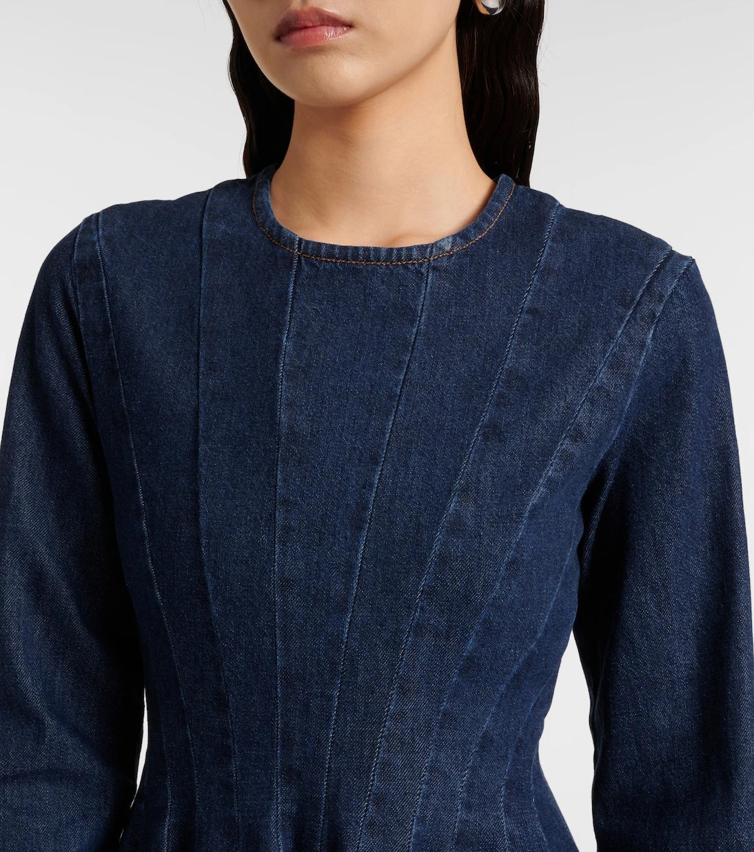 Sportmax - Aereo denim minidress