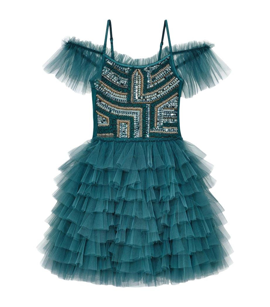 Tulle Emerald Reverie Dress (2-11 Years)