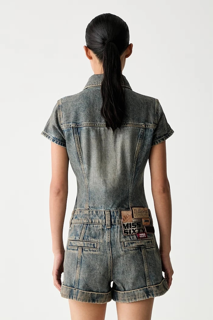 Miss Sixty denim kadın tulum