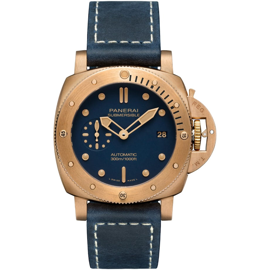 Panerai Bronze Submersible Watch 42mm
