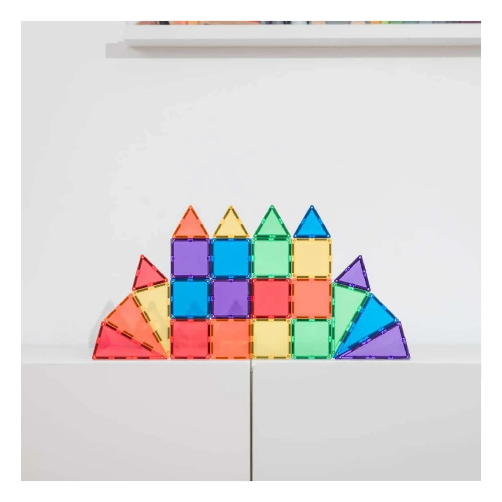 Connetix - Mini pack - 24 pieces | Rainbow