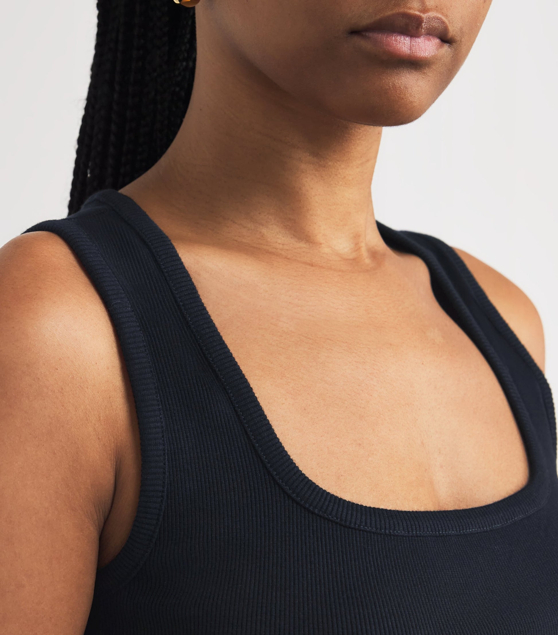 Black Amanita Tank Top