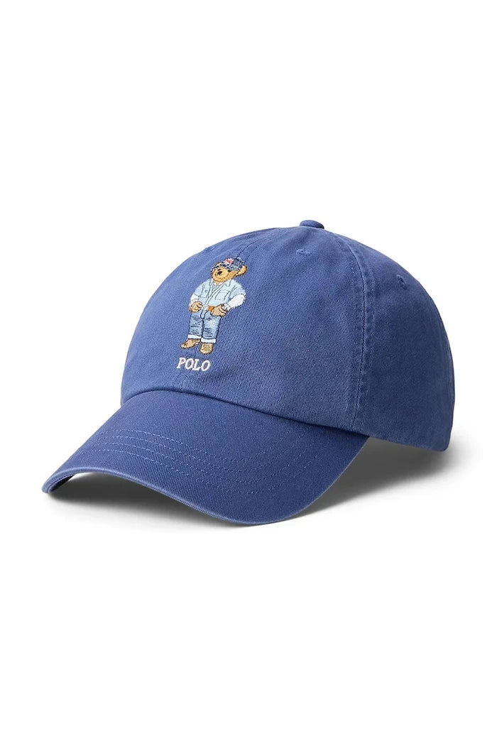 Памучна шапка с козирка Polo Ralph Lauren