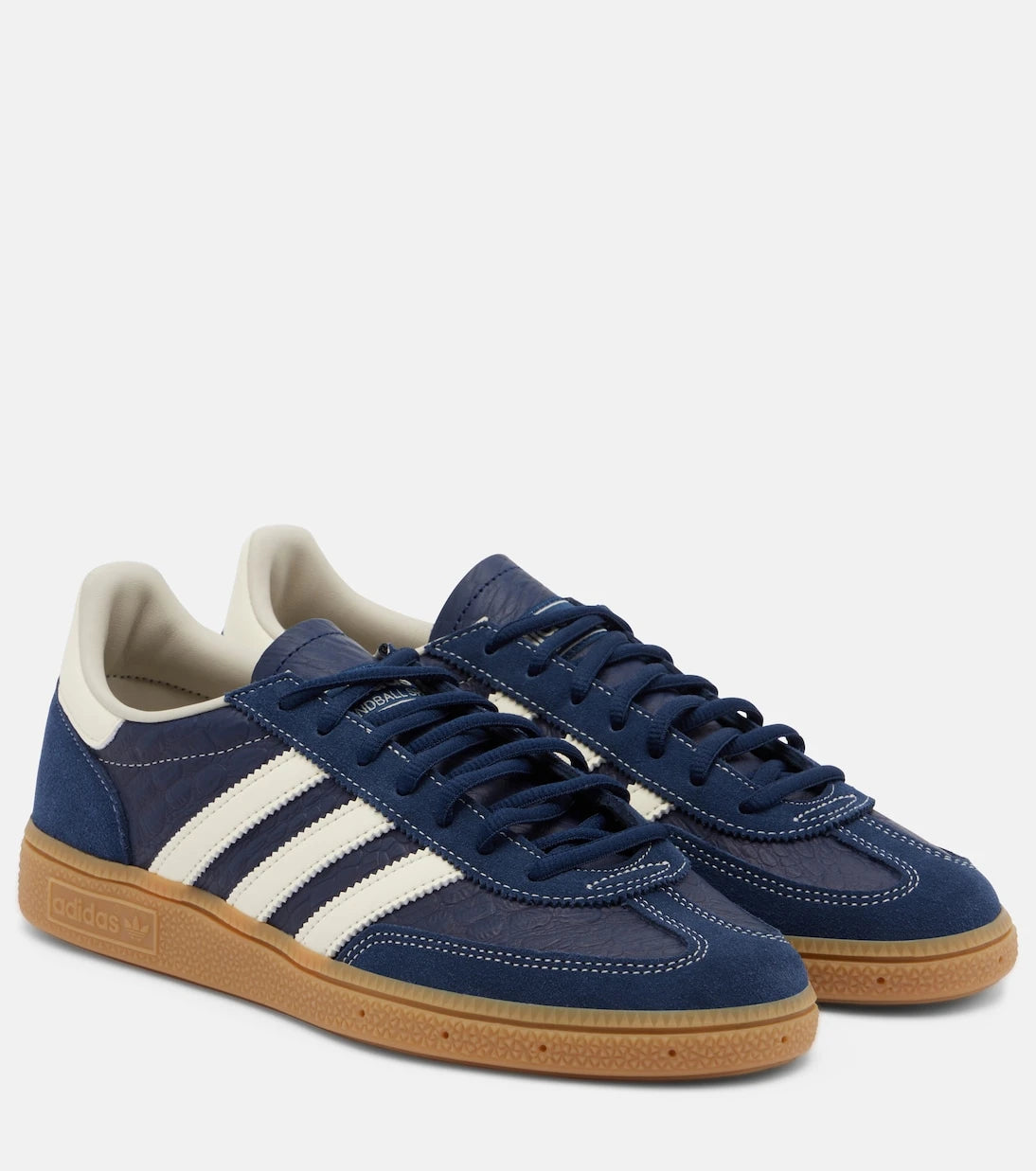 Adidas - أحذية سنيكرز Handball Spezial من الجلد بنمط جلد التمساح