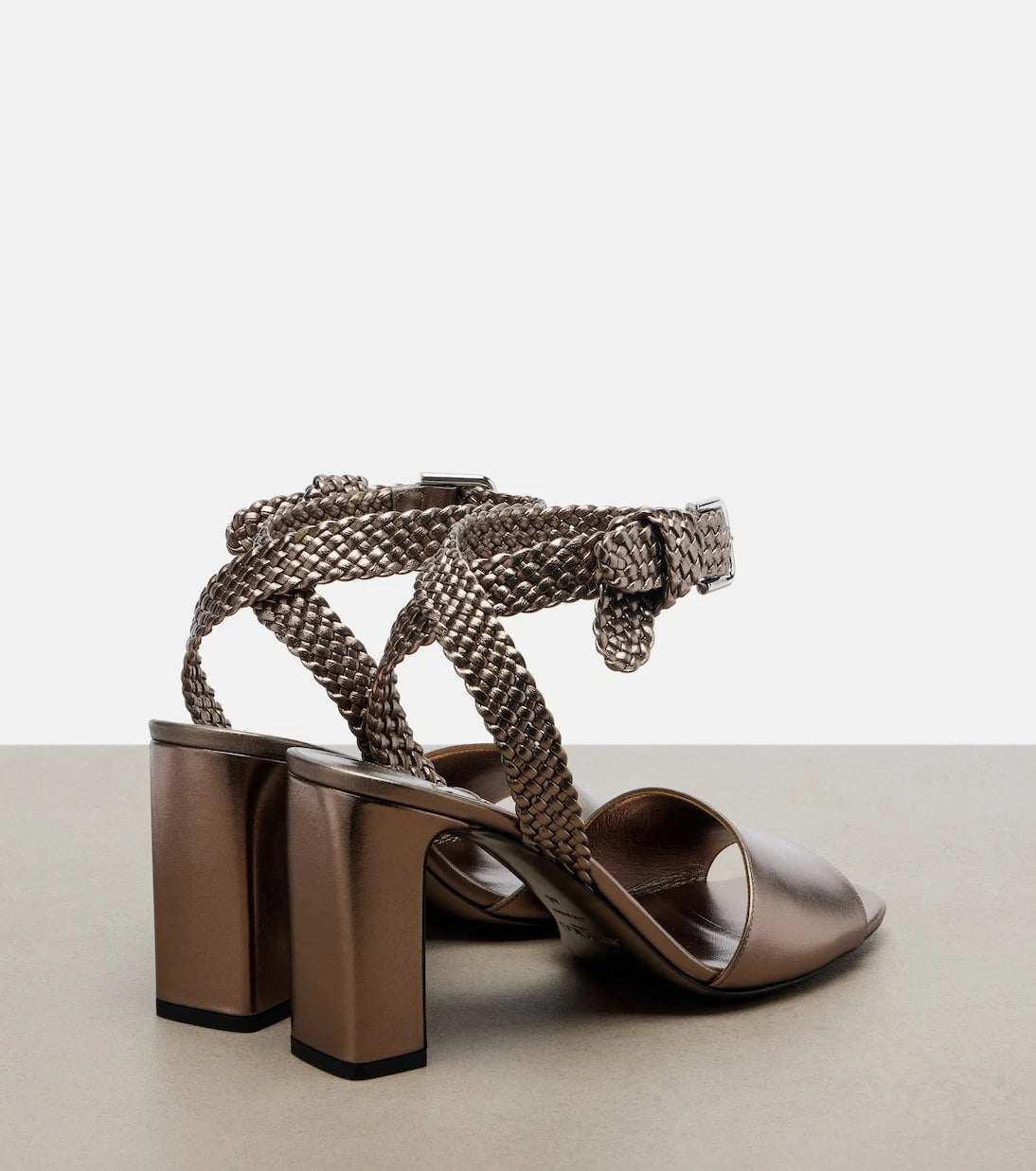 Jimmy Choo - Rori metallic leather sandals