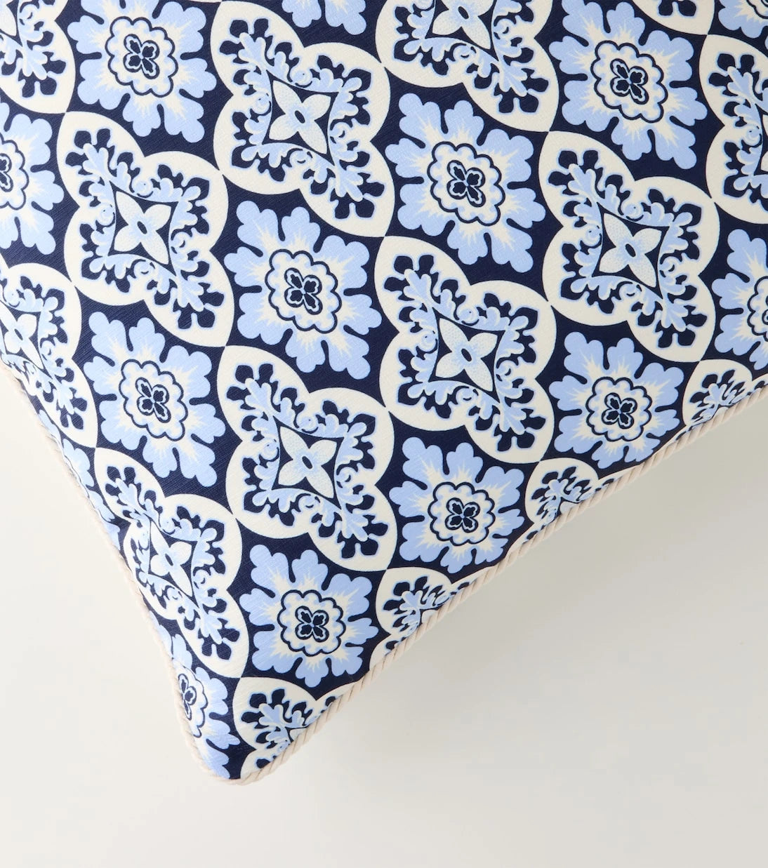 La DoubleJ - Palazzo Blue cotton cushion