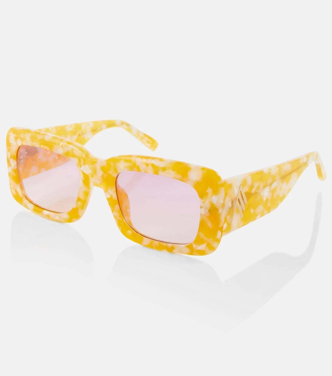 The Attico - x Linda Farrow Marfa rectangular sunglasses