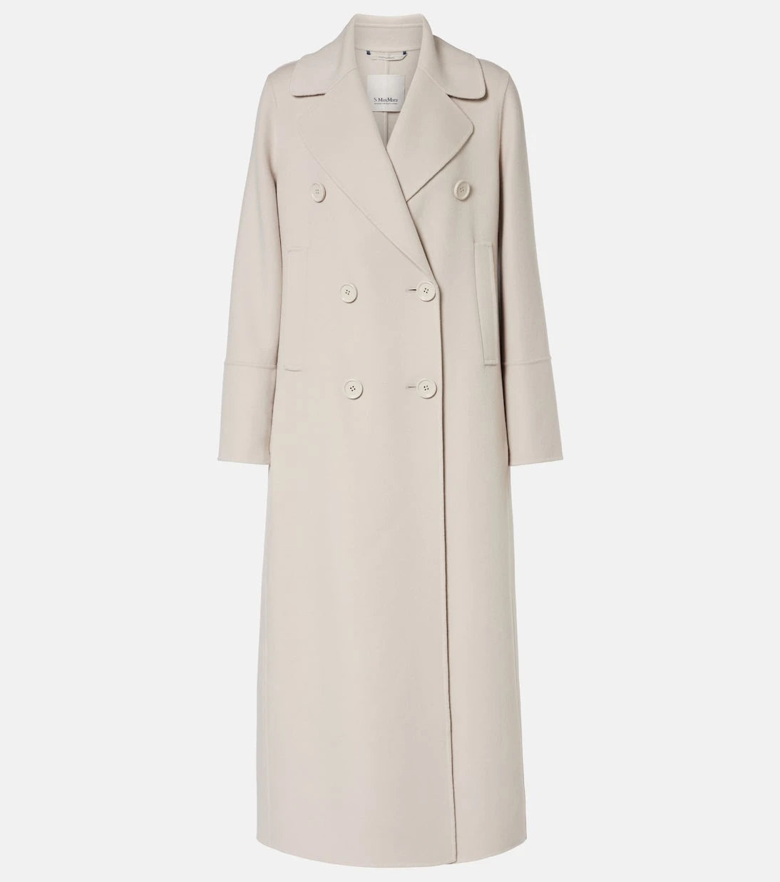 'S Max Mara - Custodi double-breasted virgin wool coat