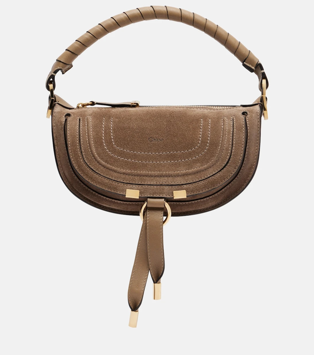 Chloé - Marcie Mini suede shoulder bag