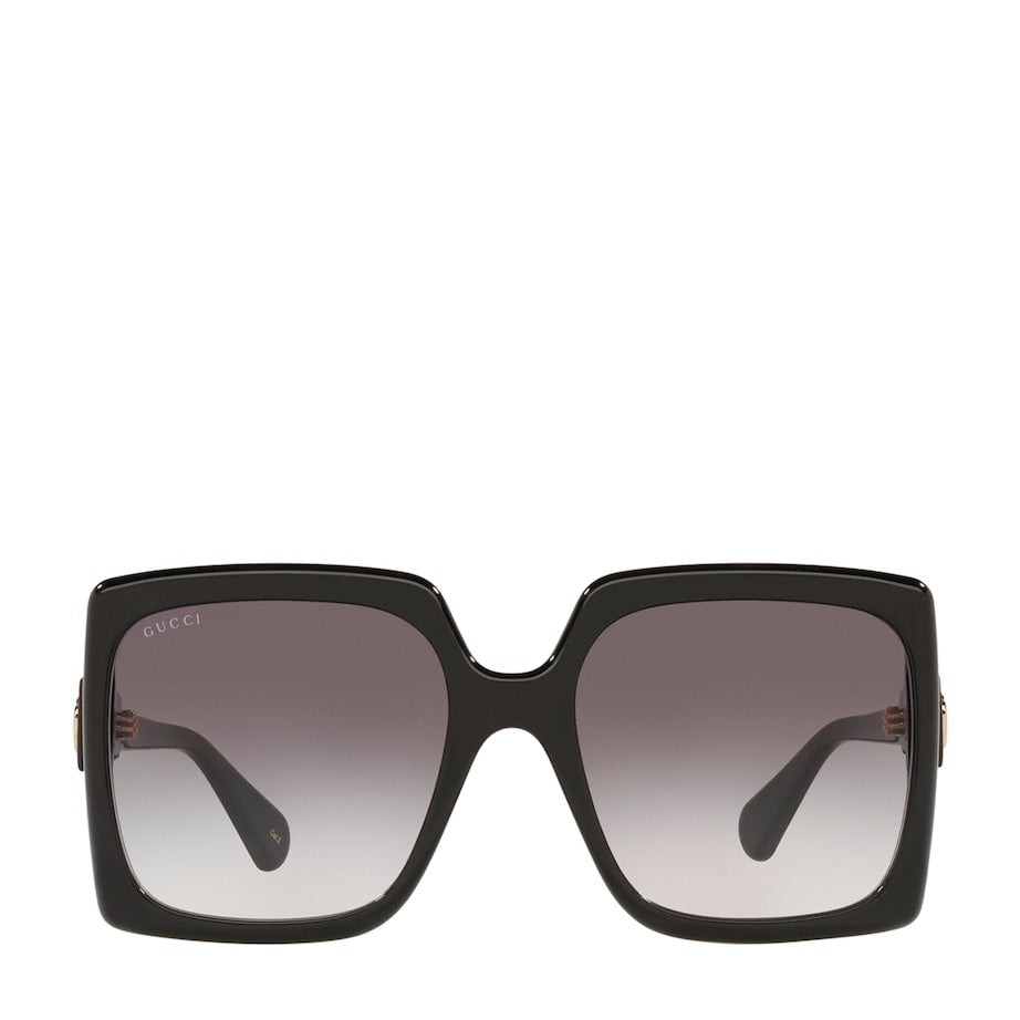 Black Oversized Square Sunglasses
