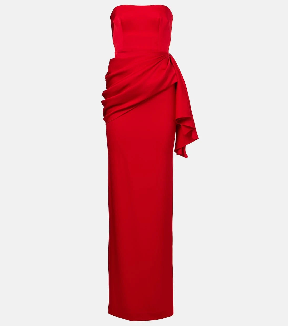 Alex Perry - Draped crêpe satin gown