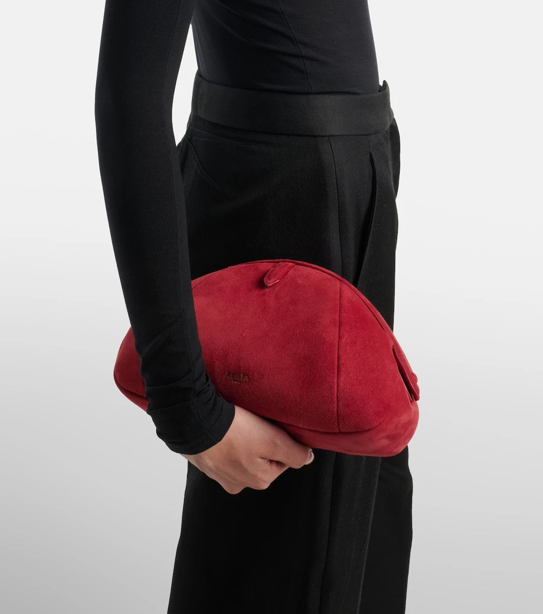 Alaïa - Purse Small suede clutch