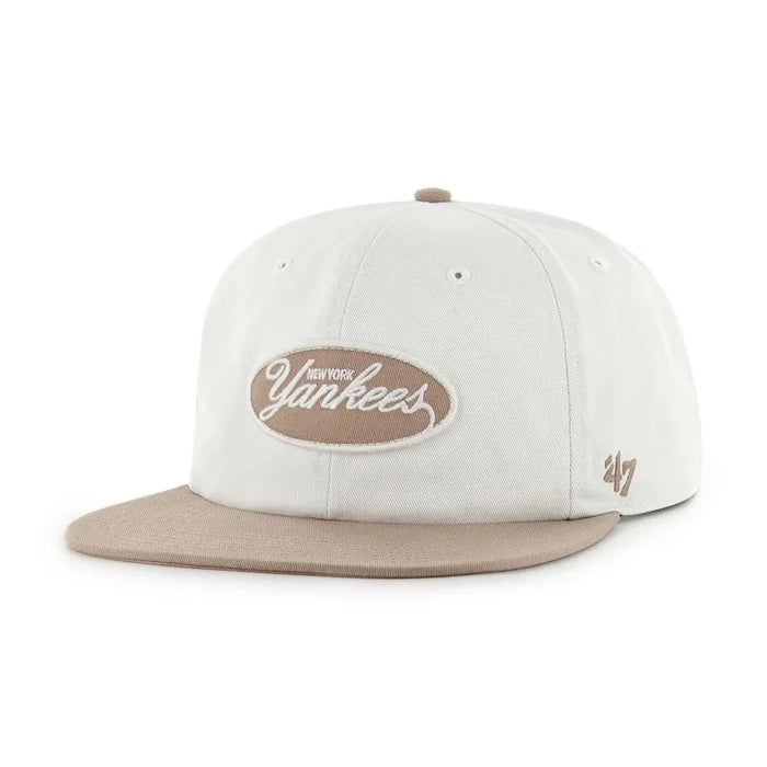 Памучна шапка с козирка 47 brand MLB New York Yankees