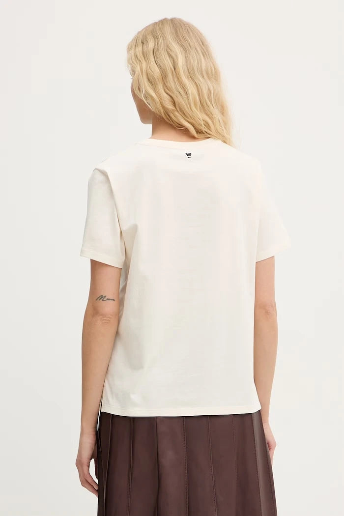 Памучна тениска Weekend Max Mara PANTERA