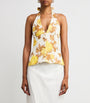 Faithfull the Brand Multi Linen Floral Marie Top