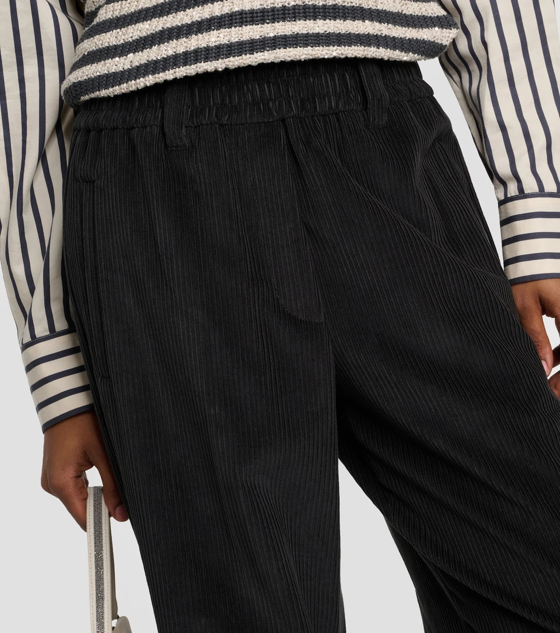 Brunello Cucinelli - Corduroy wide-leg pants