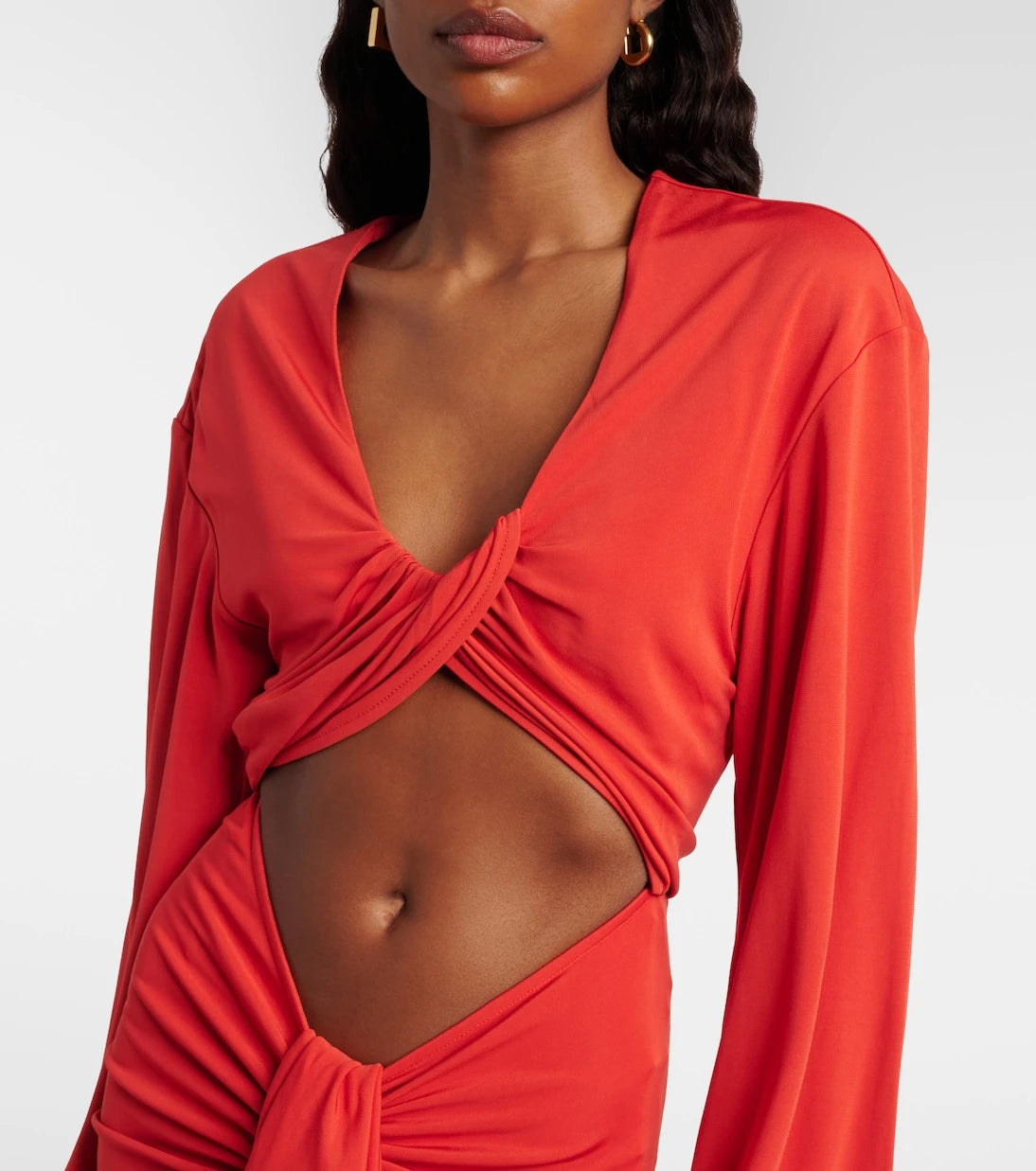 Christopher Esber - Vivenda cutout gathered gown