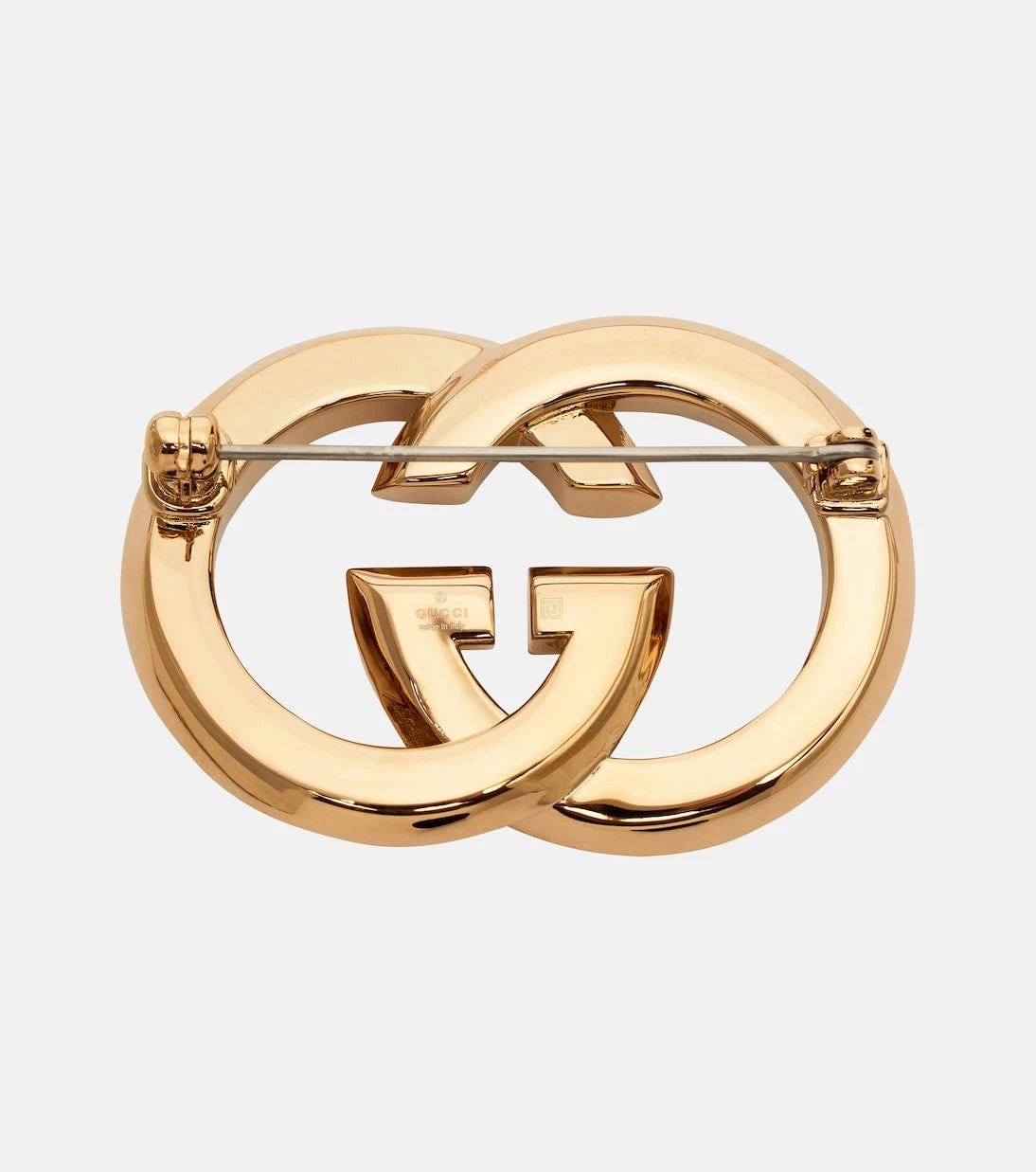 Gucci - Interlocking G embellished brooch