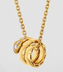 Bvlgari Yellow Gold and Diamond Serpenti Viper Necklace