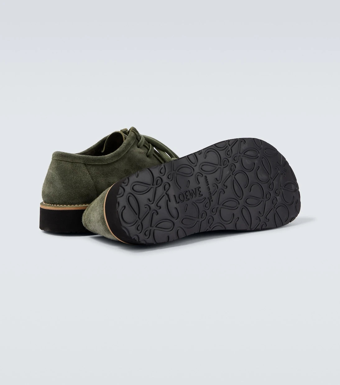 Loewe - Faro suede boat shoes