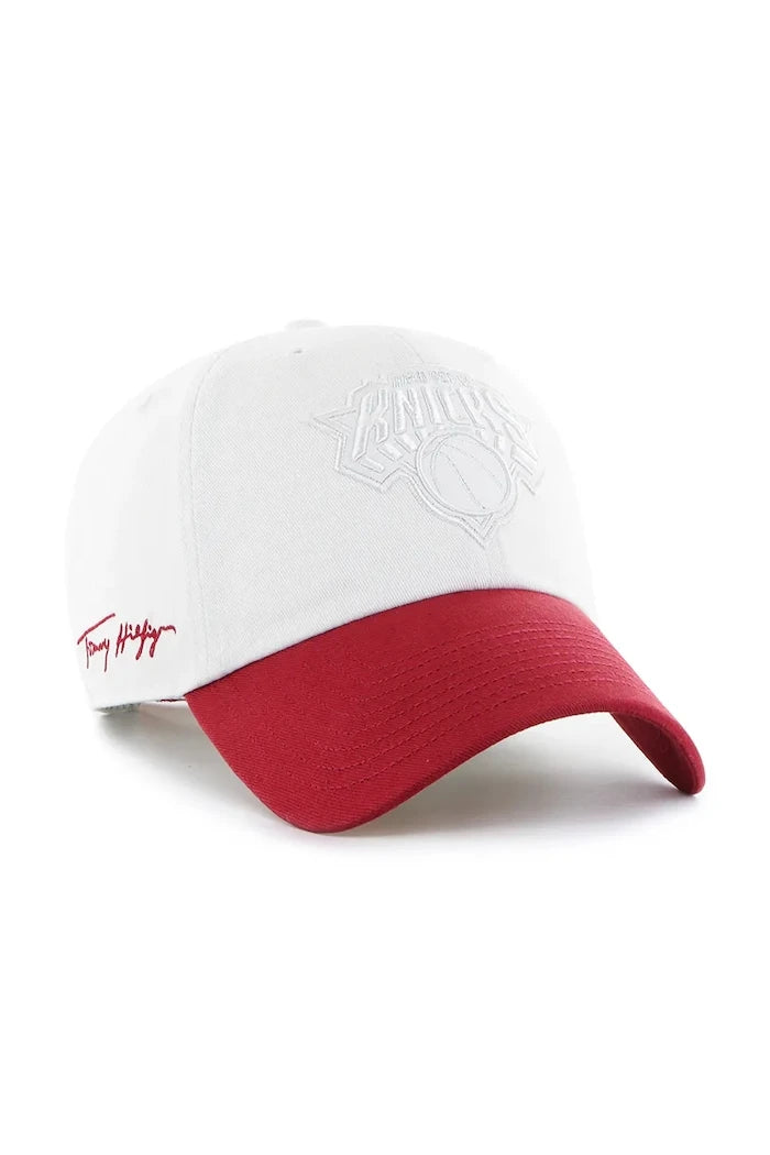 Pamuklu siperlikli şapka 47 brand NBA New York Knicks '47 x Tommy Hilfiger