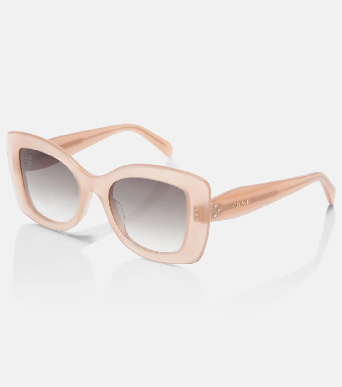 Celine Eyewear - 3 Dots cat-eye sunglasses