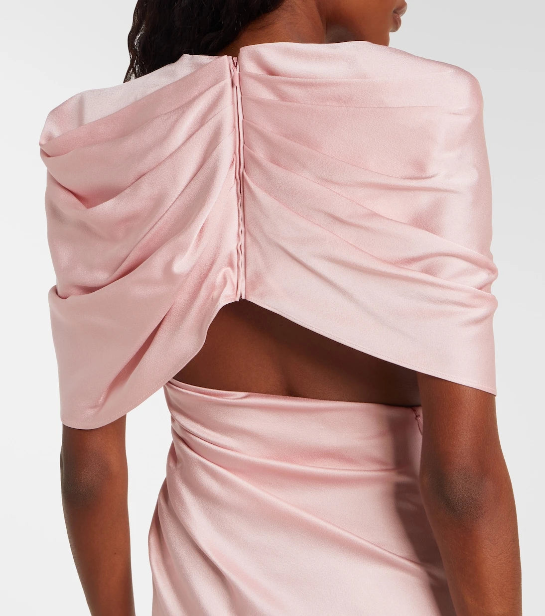 Stella McCartney - Draped satin gown