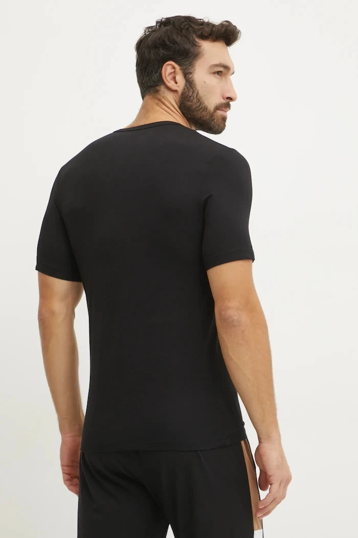 BOSS тениска мъжка с вискоза TShirt RN 3P Bamboo 3 броя