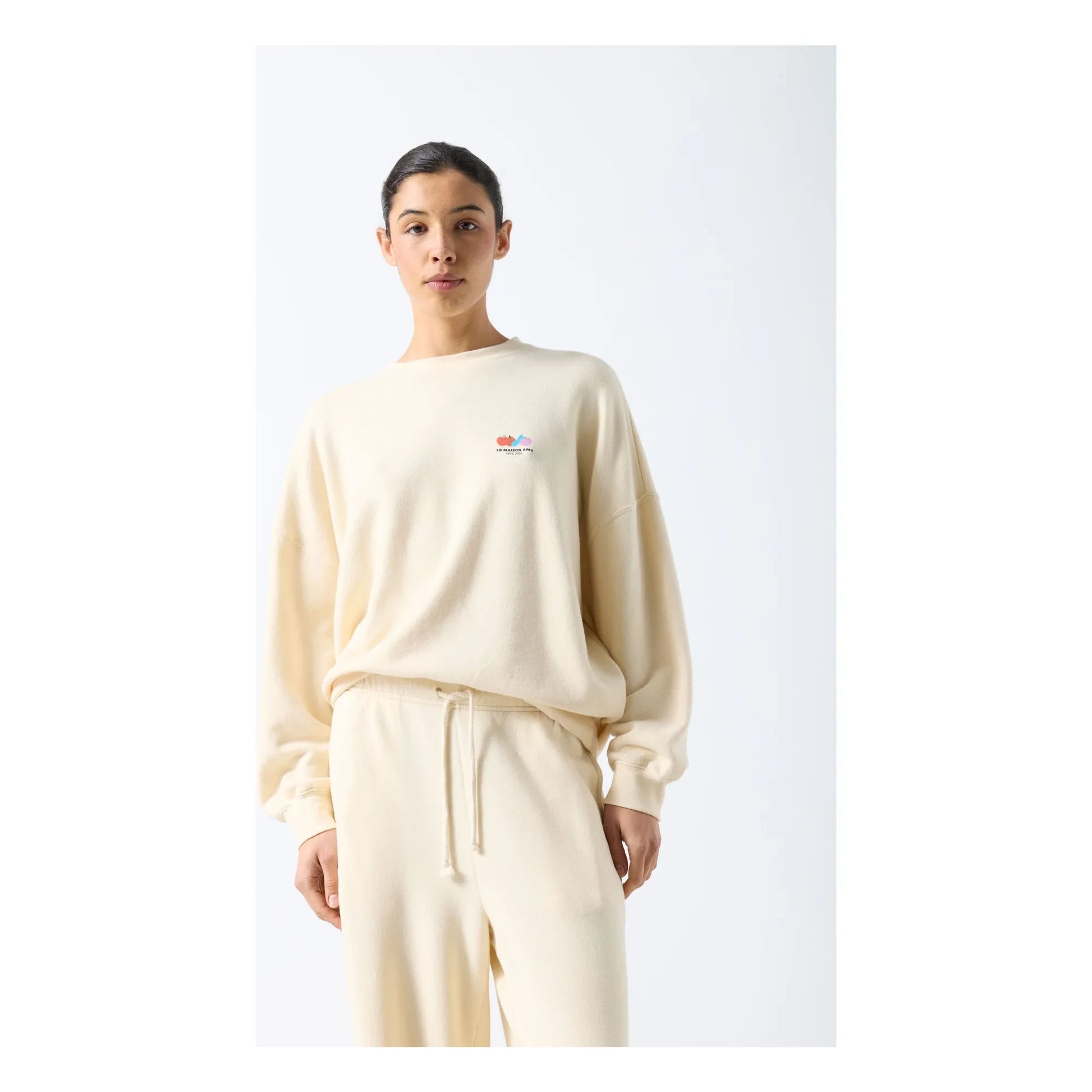 American Vintage - Atubay Cotton Sweatshirt | Ecru