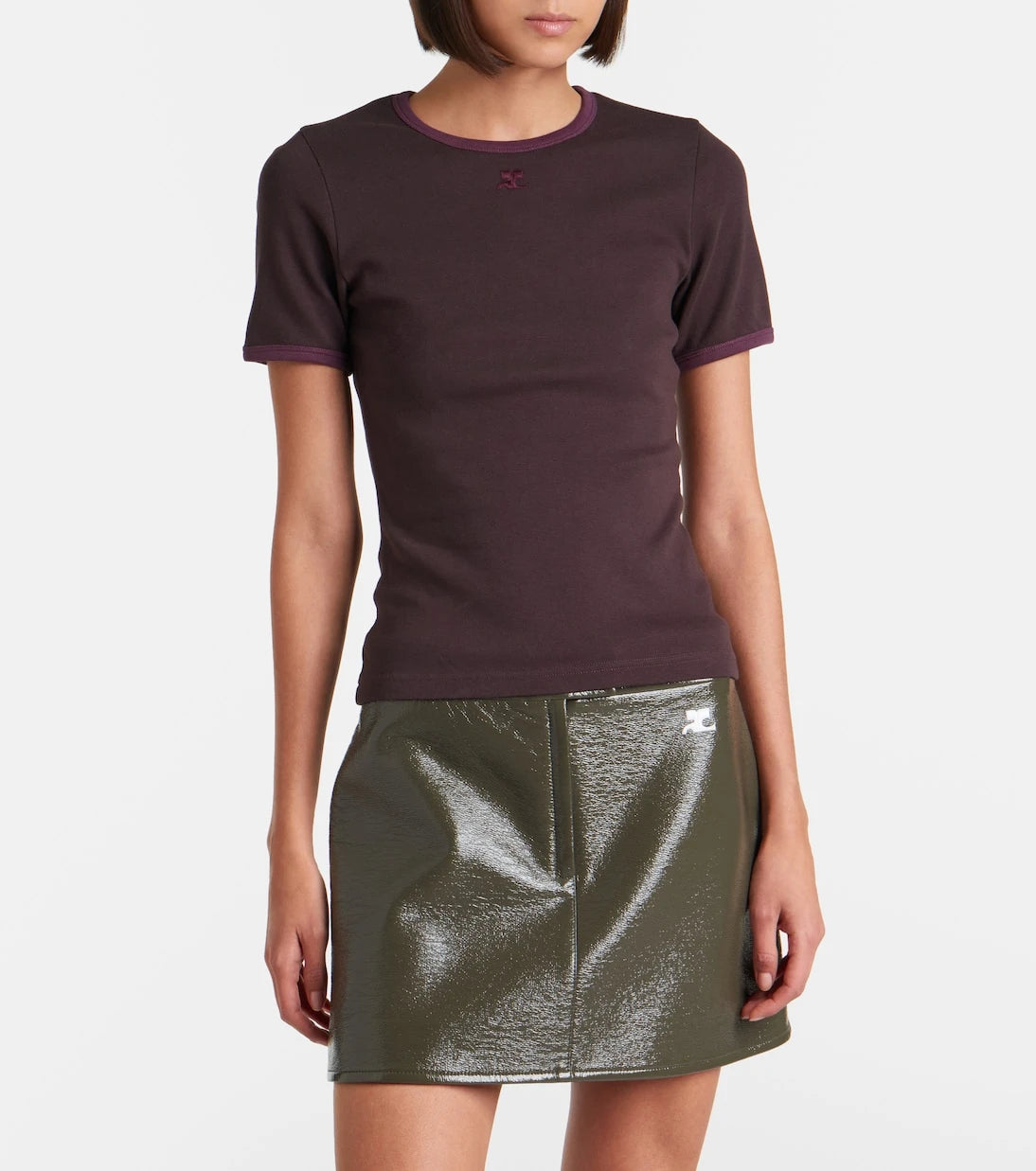 Courrèges - Cotton jersey T-shirt